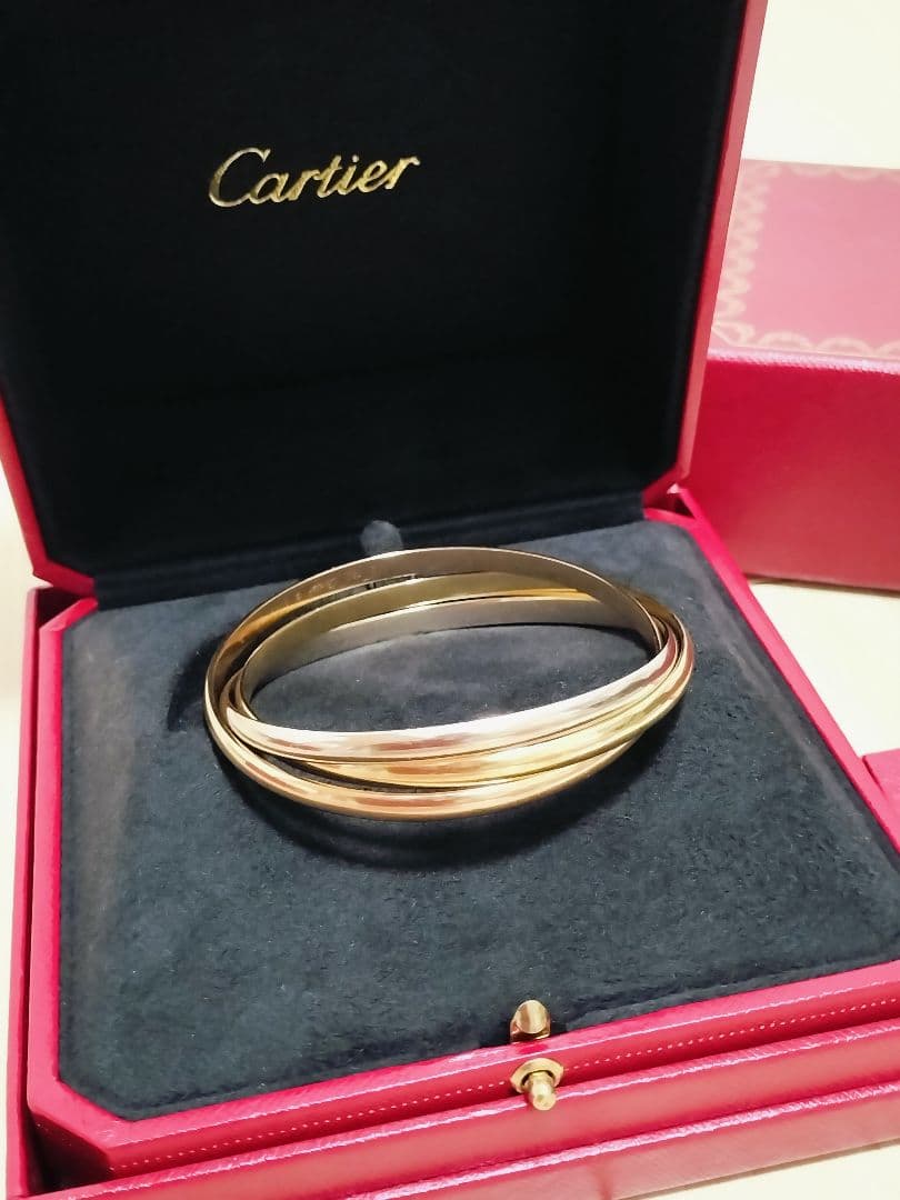 Cartier ゴールド バングル 付属品完備