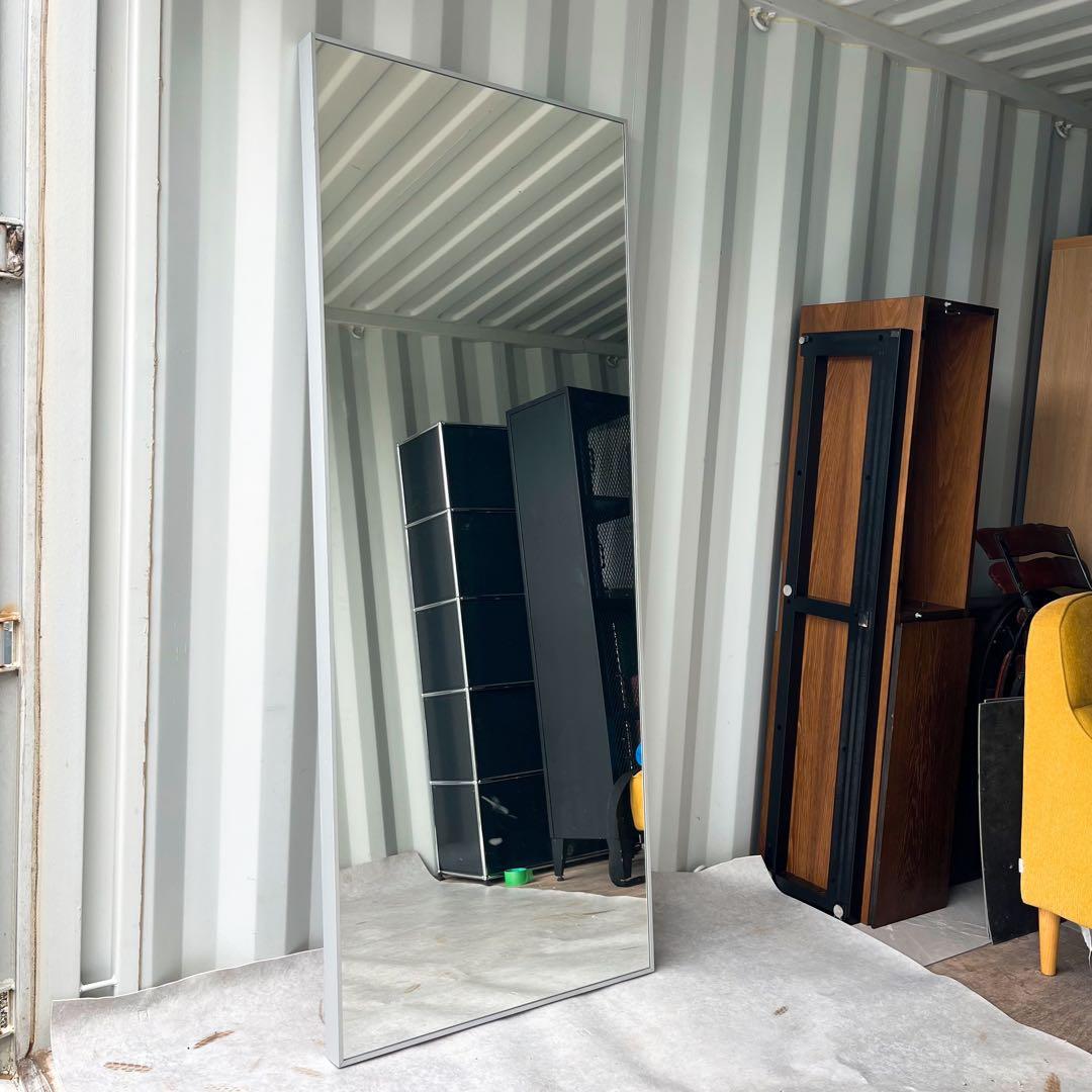 送料無料！IKEA HOVET おしゃれインテリア大型壁掛けミラー 姿見 全身鏡