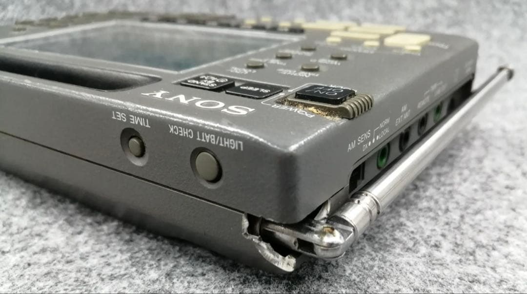 アンティーク ラジオ　SONY ICF-SW55 アダプタ付き