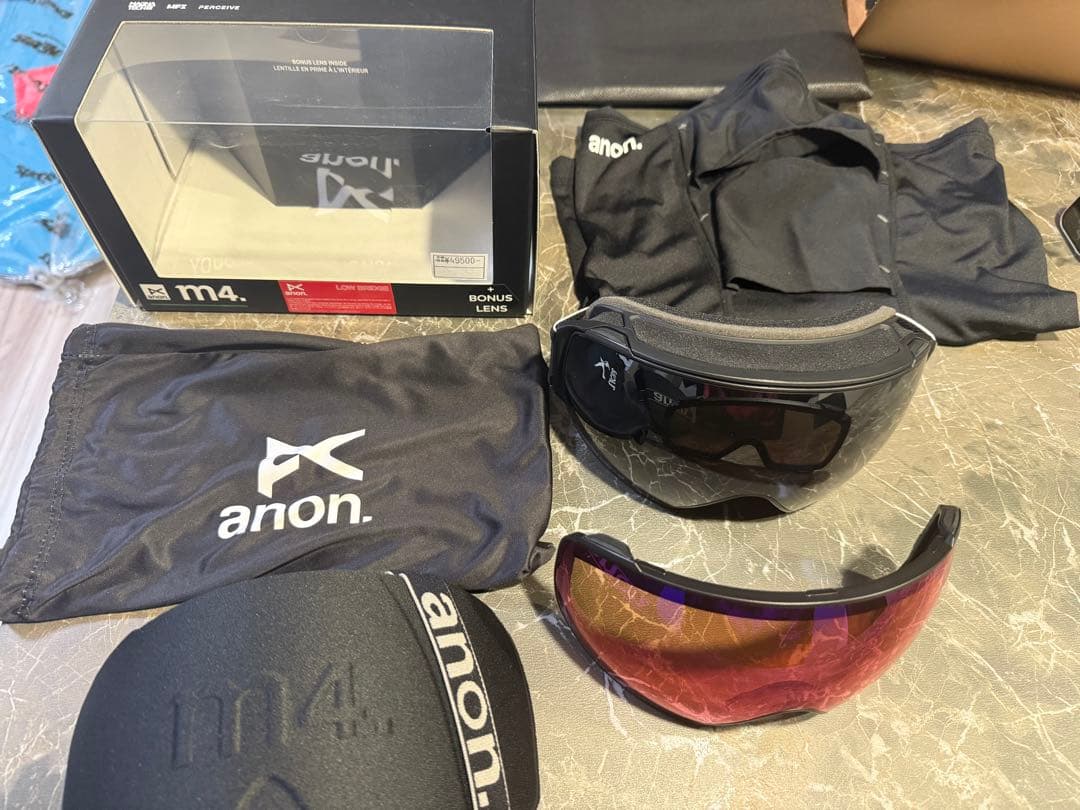 Anon M4ゴーグル準新品