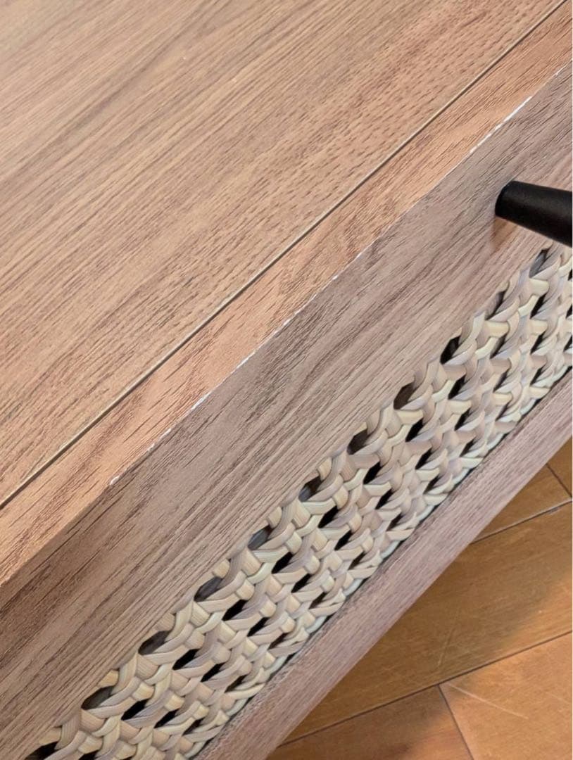 ■送料込■LOWYA ラタン ローテレビボード テレビ台 北欧風人気家具 TV棚