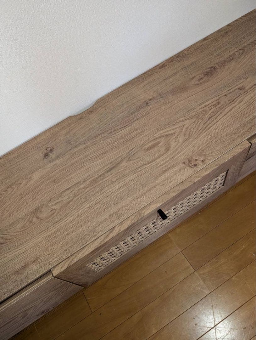 ■送料込■LOWYA ラタン ローテレビボード テレビ台 北欧風人気家具 TV棚