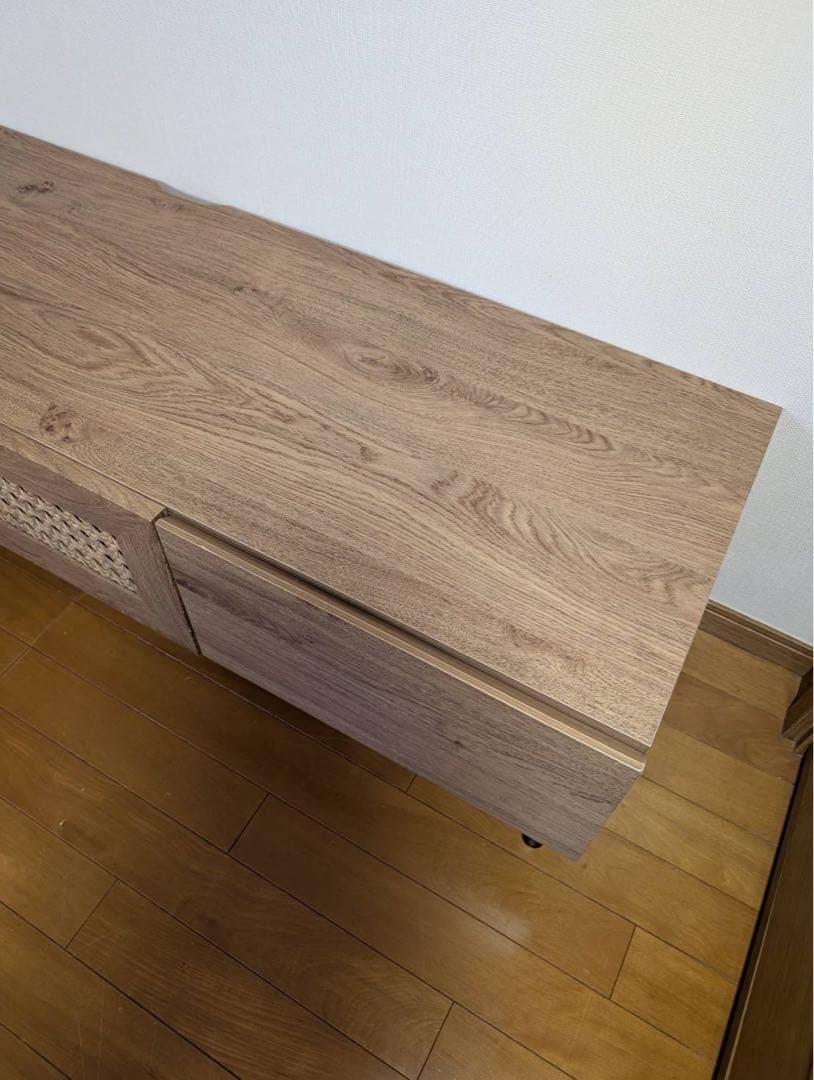 ■送料込■LOWYA ラタン ローテレビボード テレビ台 北欧風人気家具 TV棚