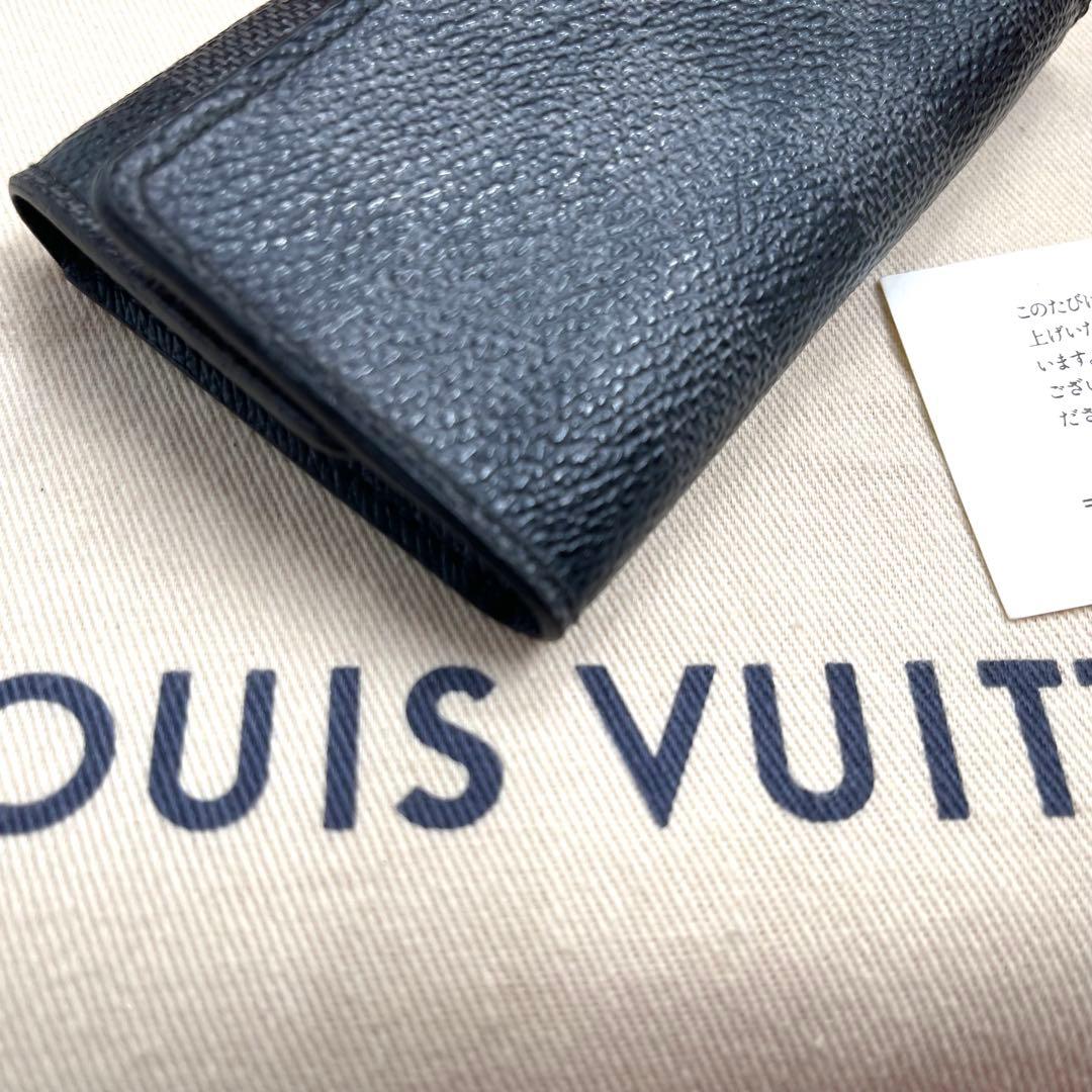 ルイヴィトン ダミエ　グラフィット　キーケース　キーリング　キーホルダー768