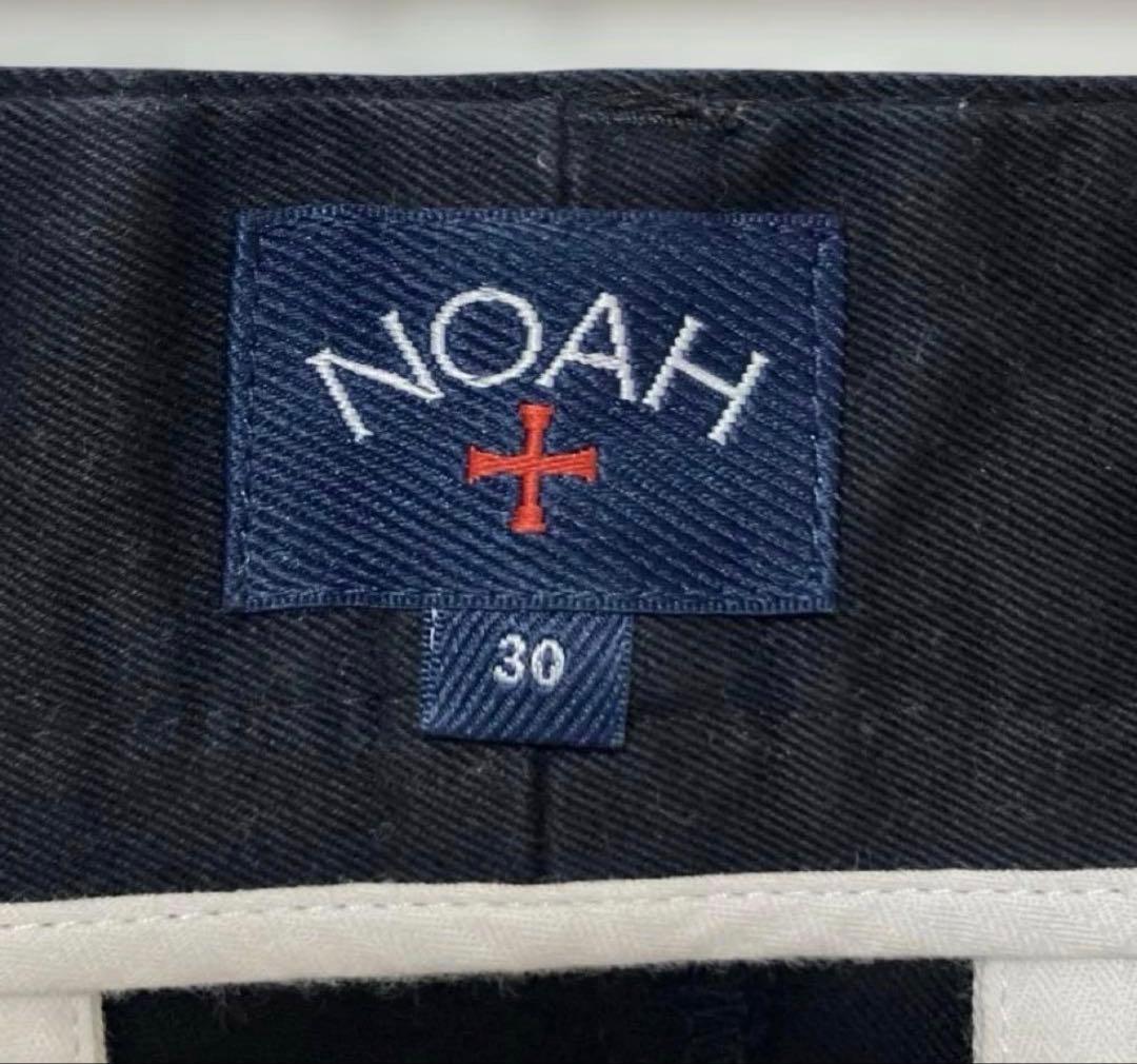 NOAH 黒 チノパン 後ろポケット付き