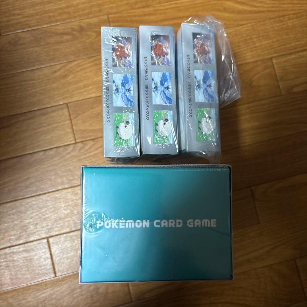 ポケカ バトルパートナーズ 3ボックス&デッキビルドBOXシュリンク付き