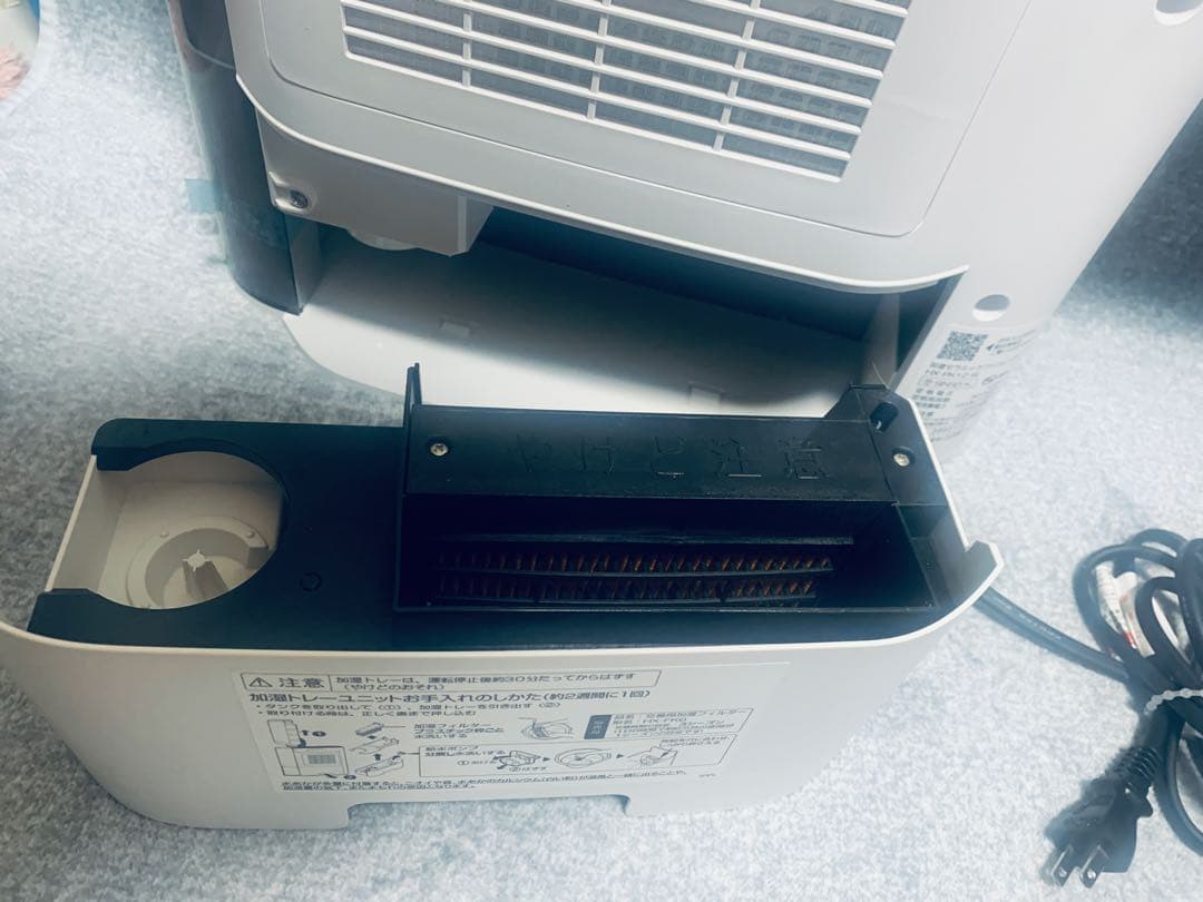 SHARP 加湿セラミックファンヒーター HX-PK12-W 2022年製