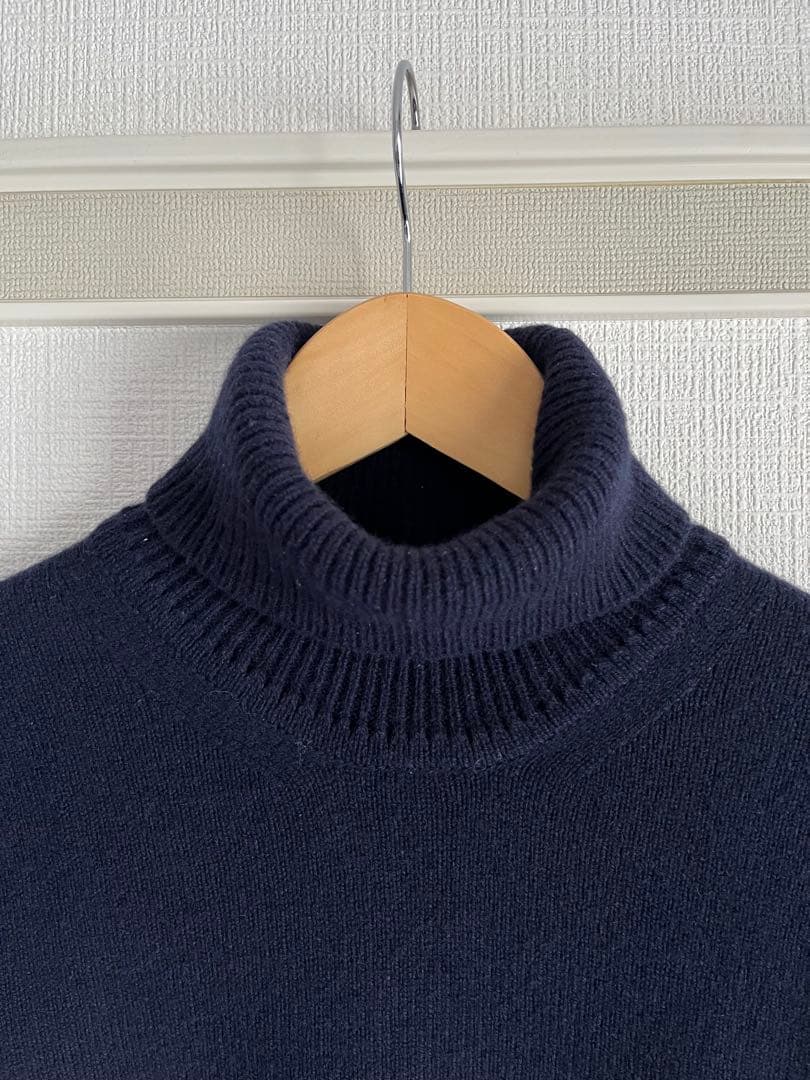 JOHN SMEDLEY ジョンスメドレー 英国製 カシミヤ混 ニット セーター