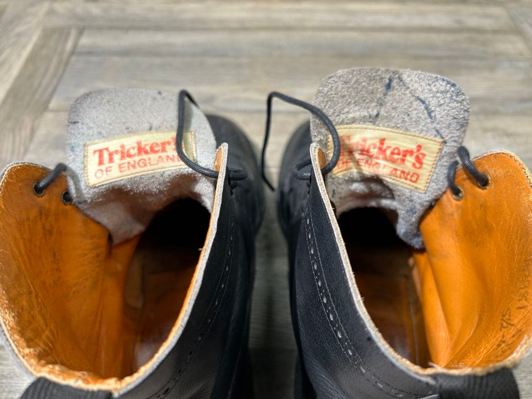 あ*ゆ様 トリッカーズ　カントリー　UK5.5 ブラック　90年代