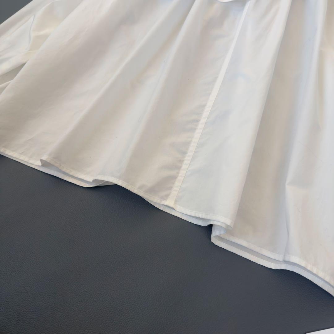 25年　新品　ユナイテッドアローズ コットンソリッド&ストライプボウタイブラウス