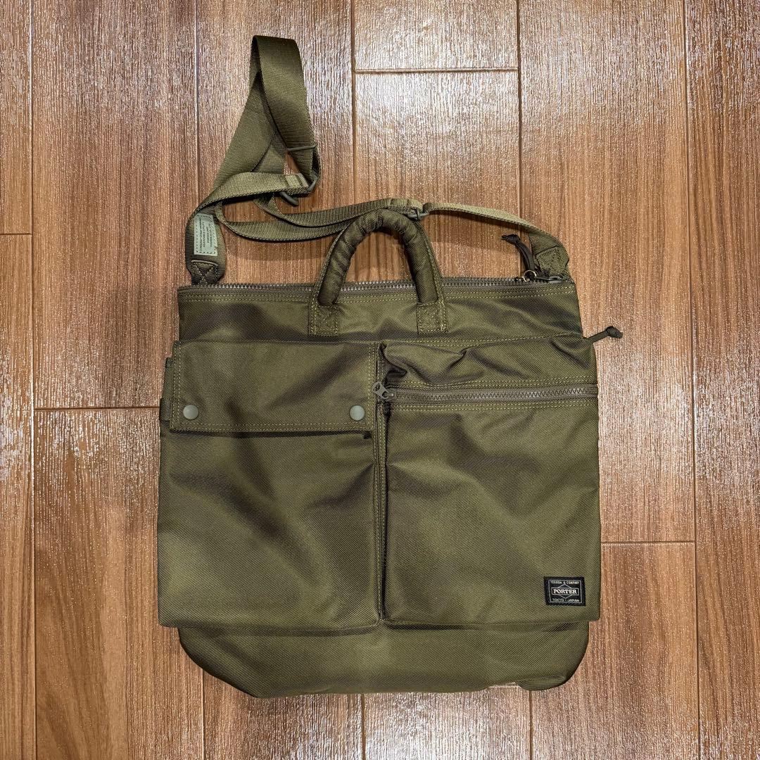 定価5.5万　PORTER UNIT 2WAY HELMETBAG 吉田カバン