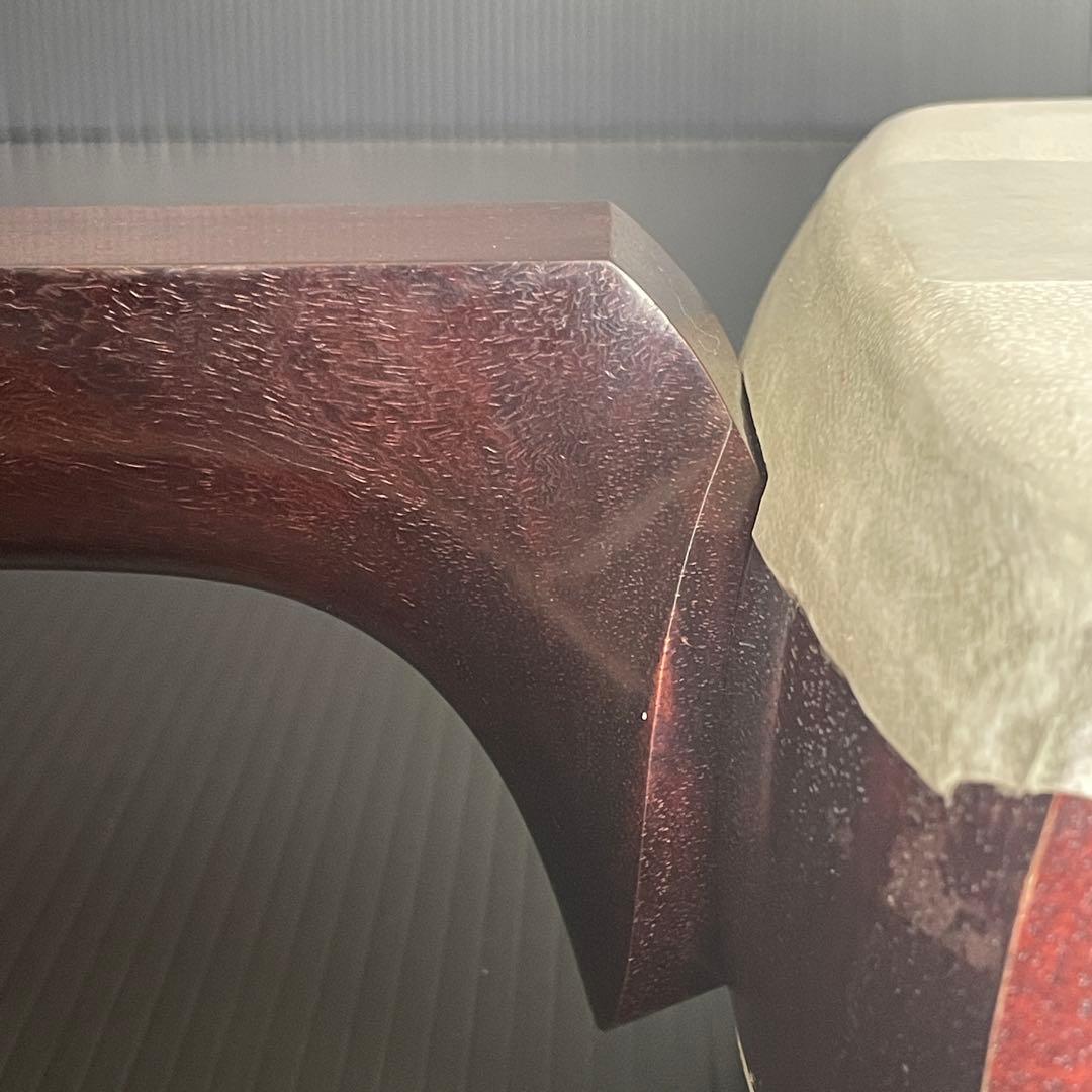 美品 津軽三味線 子持綾杉 虎トチ 金トチ 二本溝 紅木 津軽塗り 即演奏可能