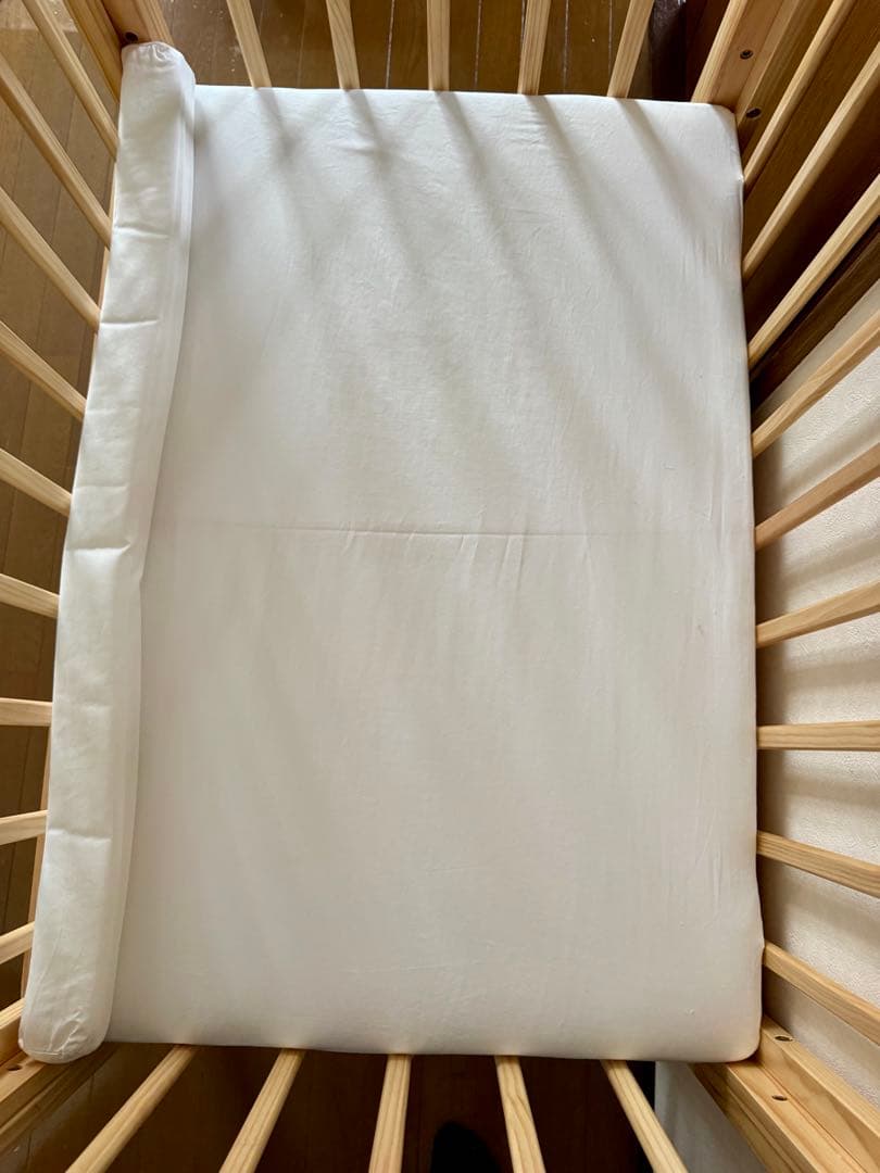 そいねーる ミニベビーベッド　ナチュラル 大和屋 &ベッドガード