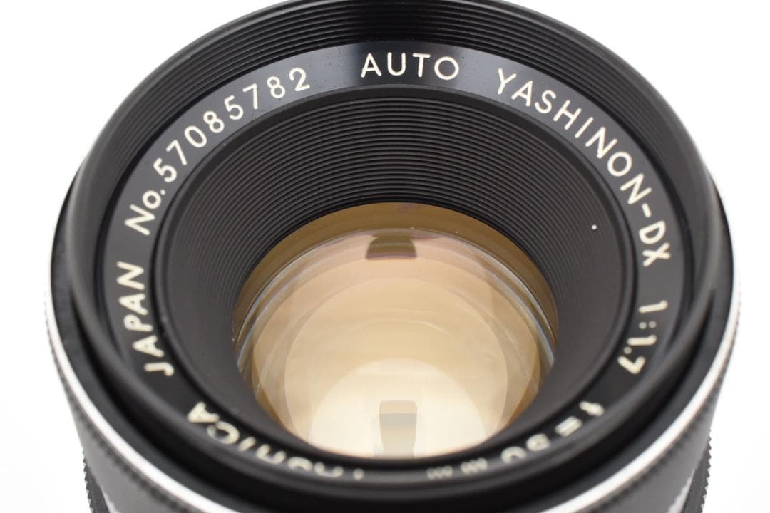 ◎フレア◎YASHICA YASHINON-DX 50mm F1.7 Y077
