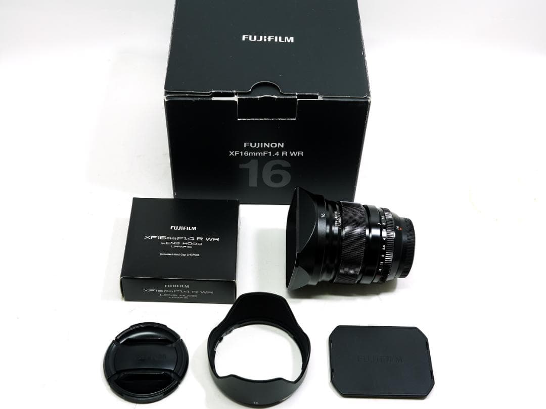 FUJIFILM XF16mmF1.4 R WR角型レンズフード付　富士フイルム