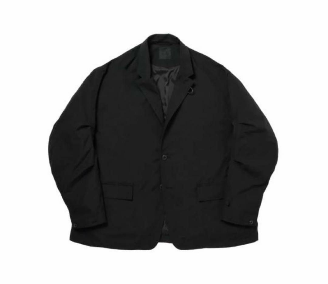 ジャケット・アウター W's TECH LOOSE 2B JACKET RIPSTOP BLACK