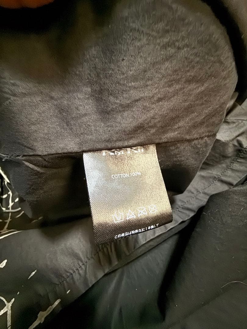 ケムリ　KmRii コットン　コート　ユニセックス　ブラック