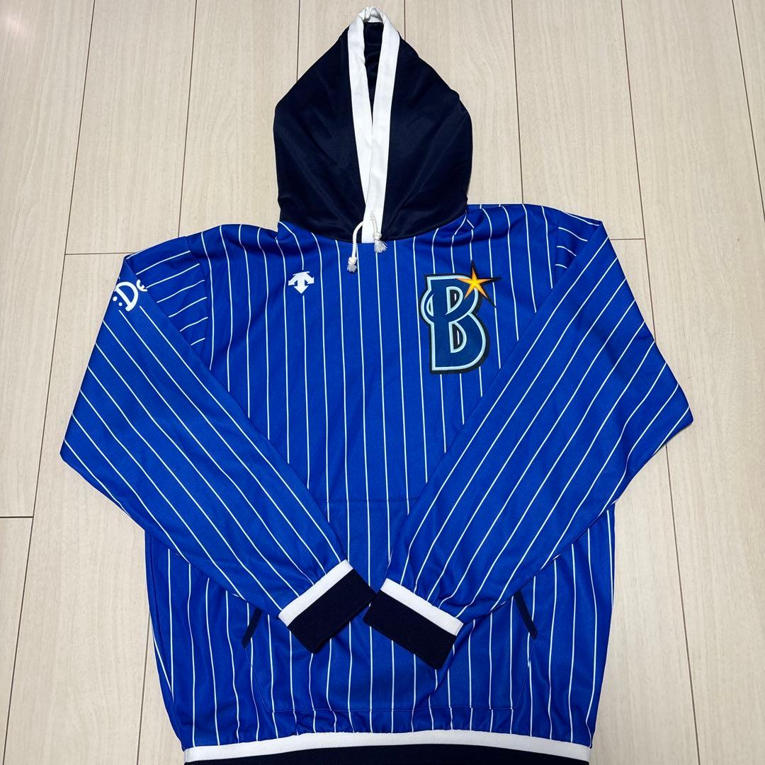 横浜DeNAベイスターズ　オーセンティックチームウェア/フーディ　Oサイズ