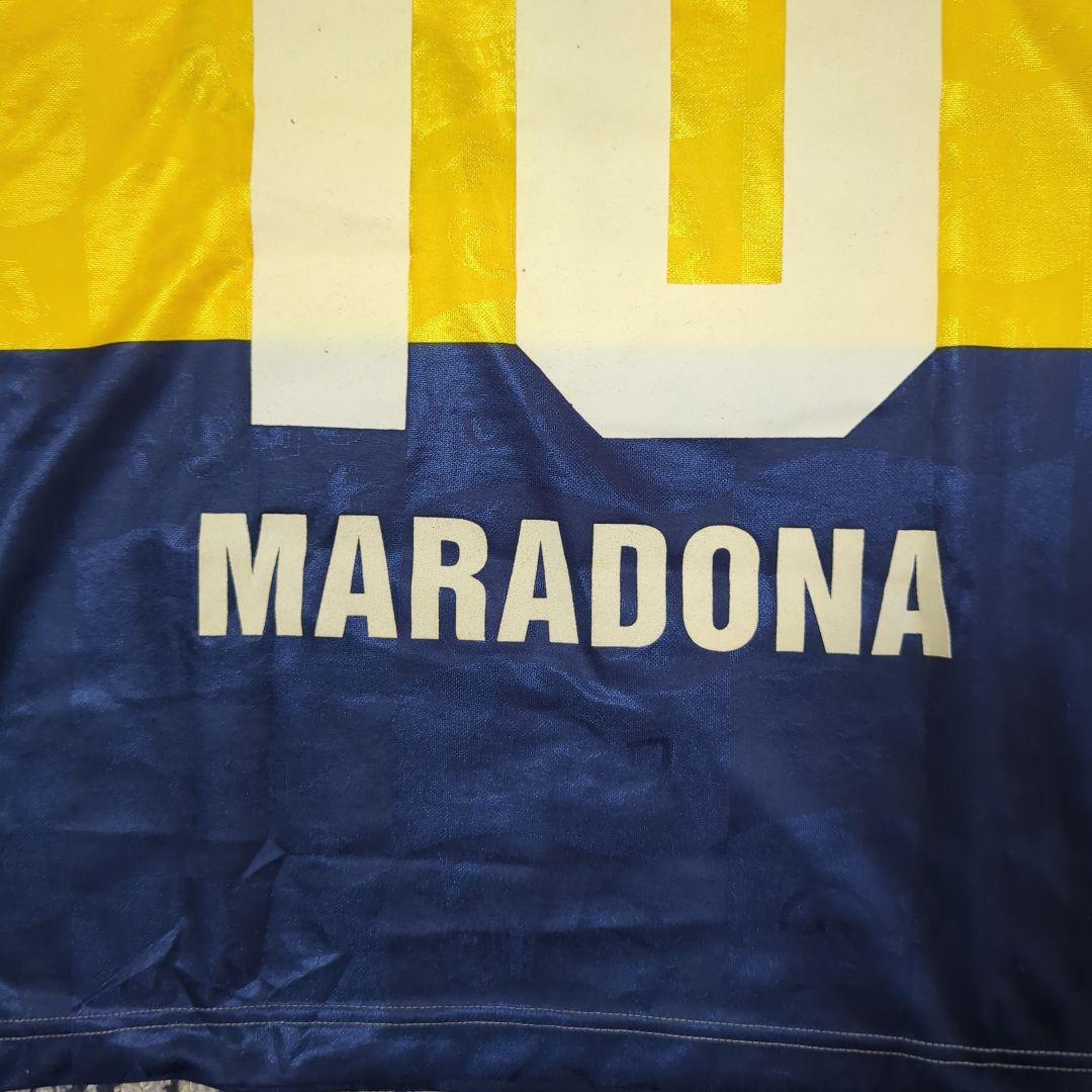 ボカ・ジュニアーズ 90周年記念シャツ ネイビー/イエロー