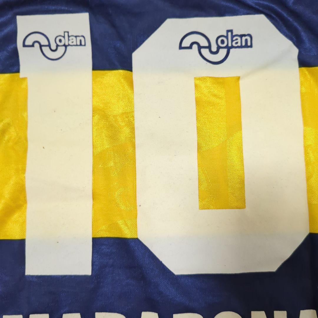 ボカ・ジュニアーズ 90周年記念シャツ ネイビー/イエロー