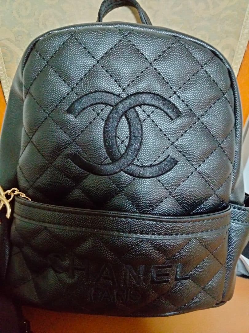 未使用 シャネル ノベルティ ブラック リュック