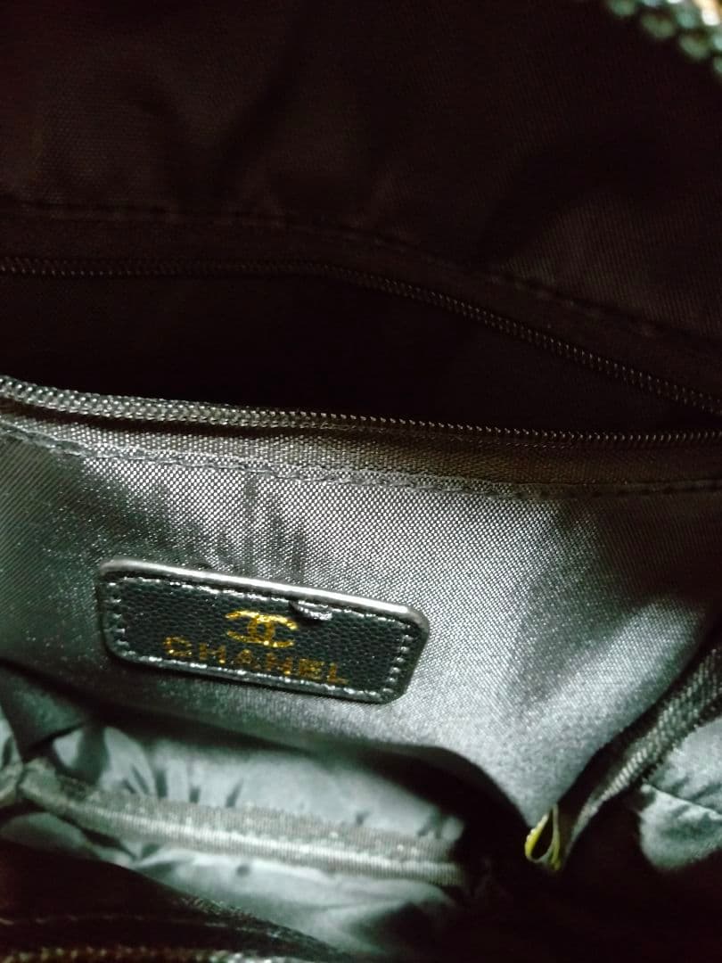 未使用 シャネル ノベルティ ブラック リュック