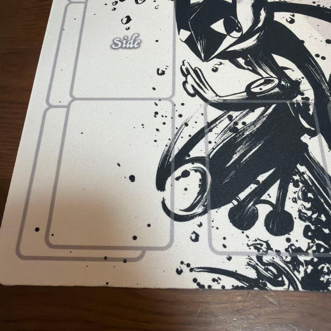 ポケモンカードプレイマット 墨絵列伝　ゲッコウガ&メガジュカイン　美品