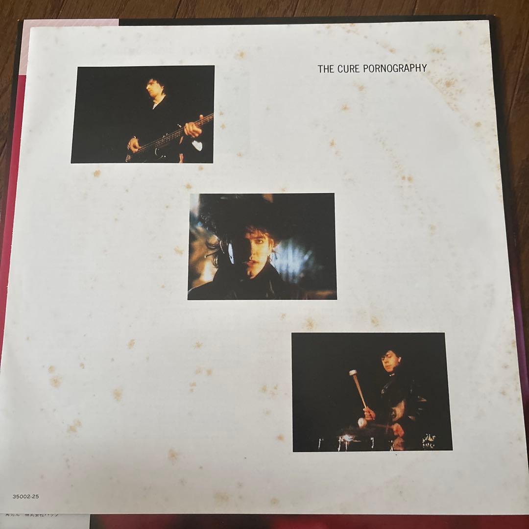 The Cure / Pornography 日本盤帯付