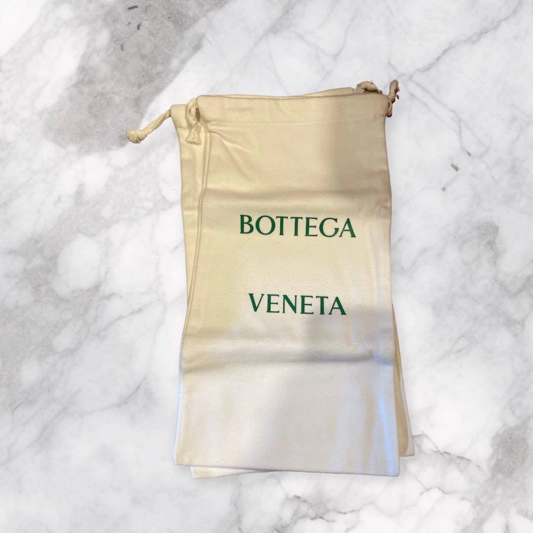 新品未使用　ボッテガ　べェネタ SOCK ドットミュール パテントレザー 9cm