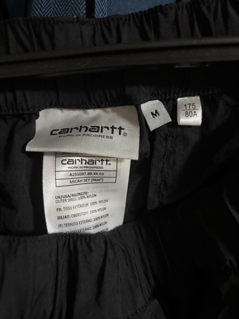 【値下げ交渉可】Carhartt MICAH SET　セットアップ　黒
