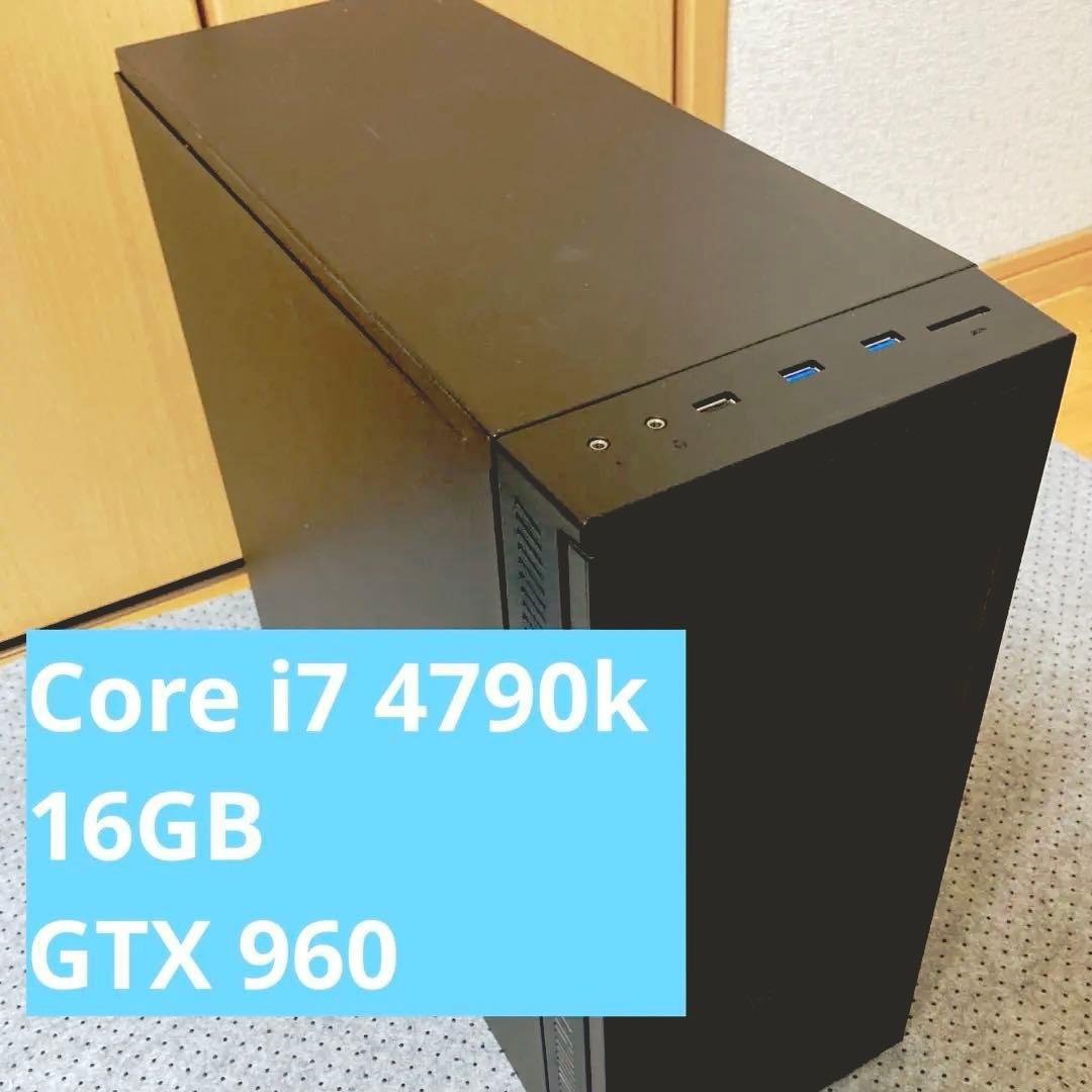 ゲーミングPC/Core i7 4790k/ gtx 960