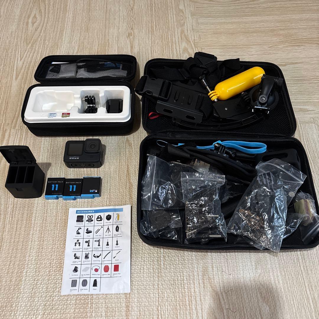 GoPro HERO 9 BLACK【付属品多数】