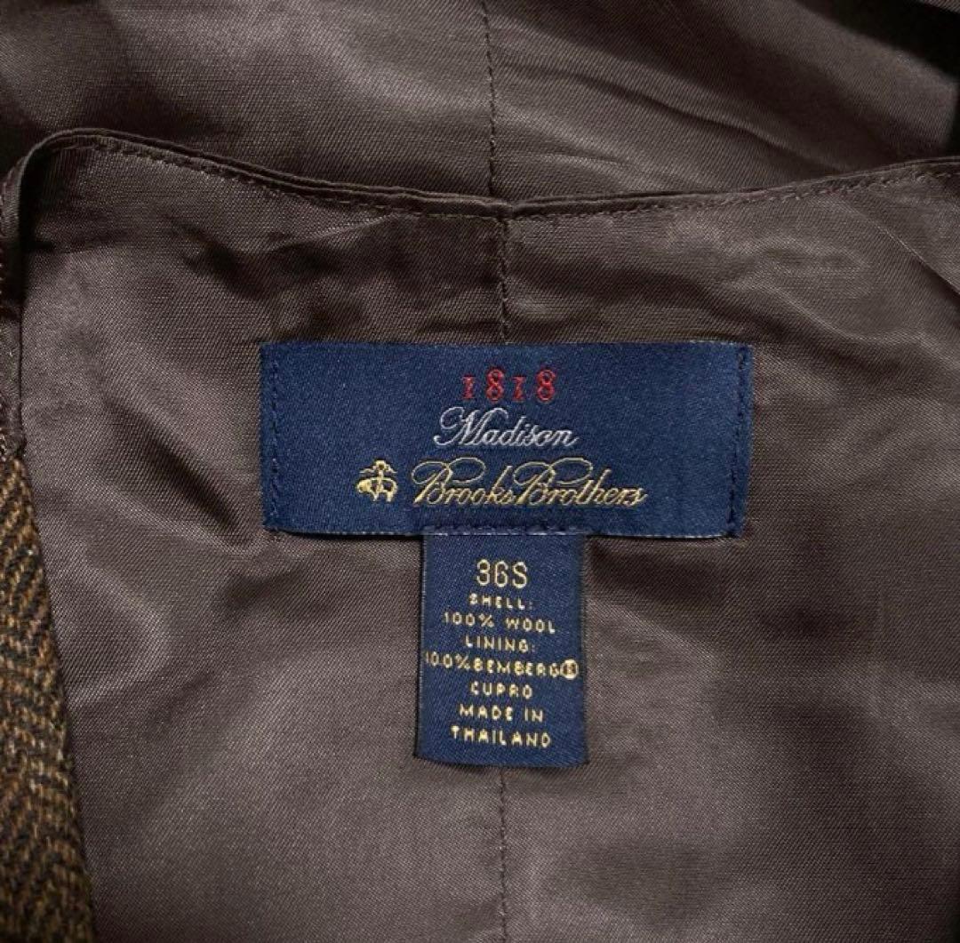 Brooks Brothers（ブルックスブラザーズ）のヘリンボーン柄ベスト