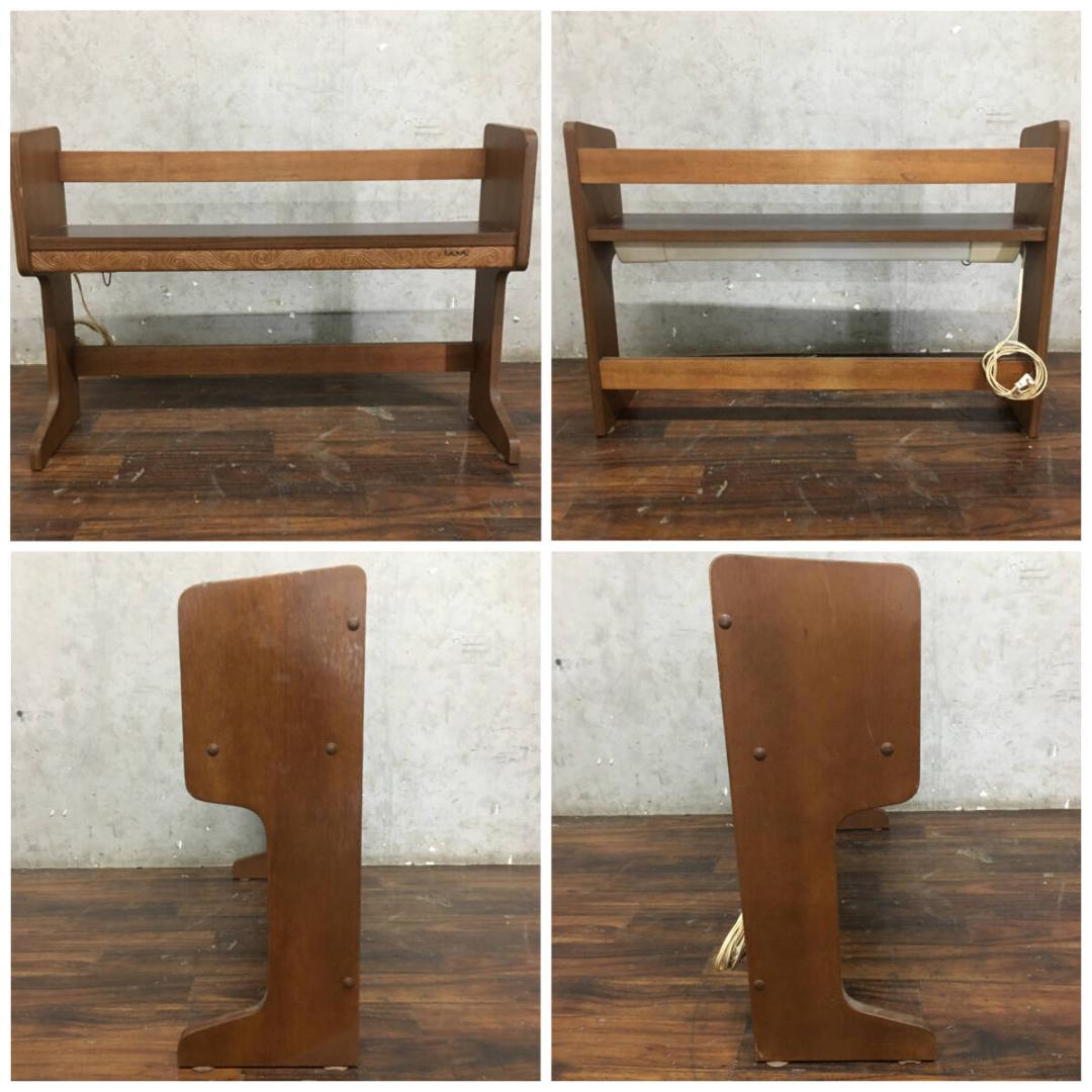 浜本工芸 片袖机 本棚付き 学習机 ライティングデスク デスク 机