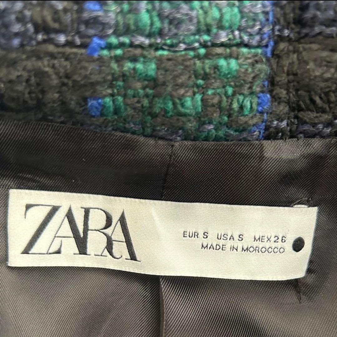 値下げ中！ZARA ジャケット　ツイード　セットアップ