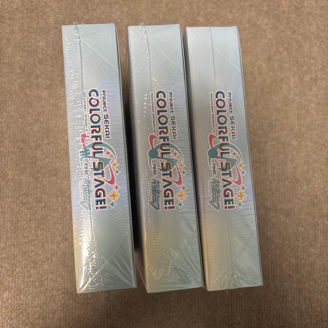 プロジェクトセカイ カラフルステージ！feat. 初音ミク Vol.3 3box