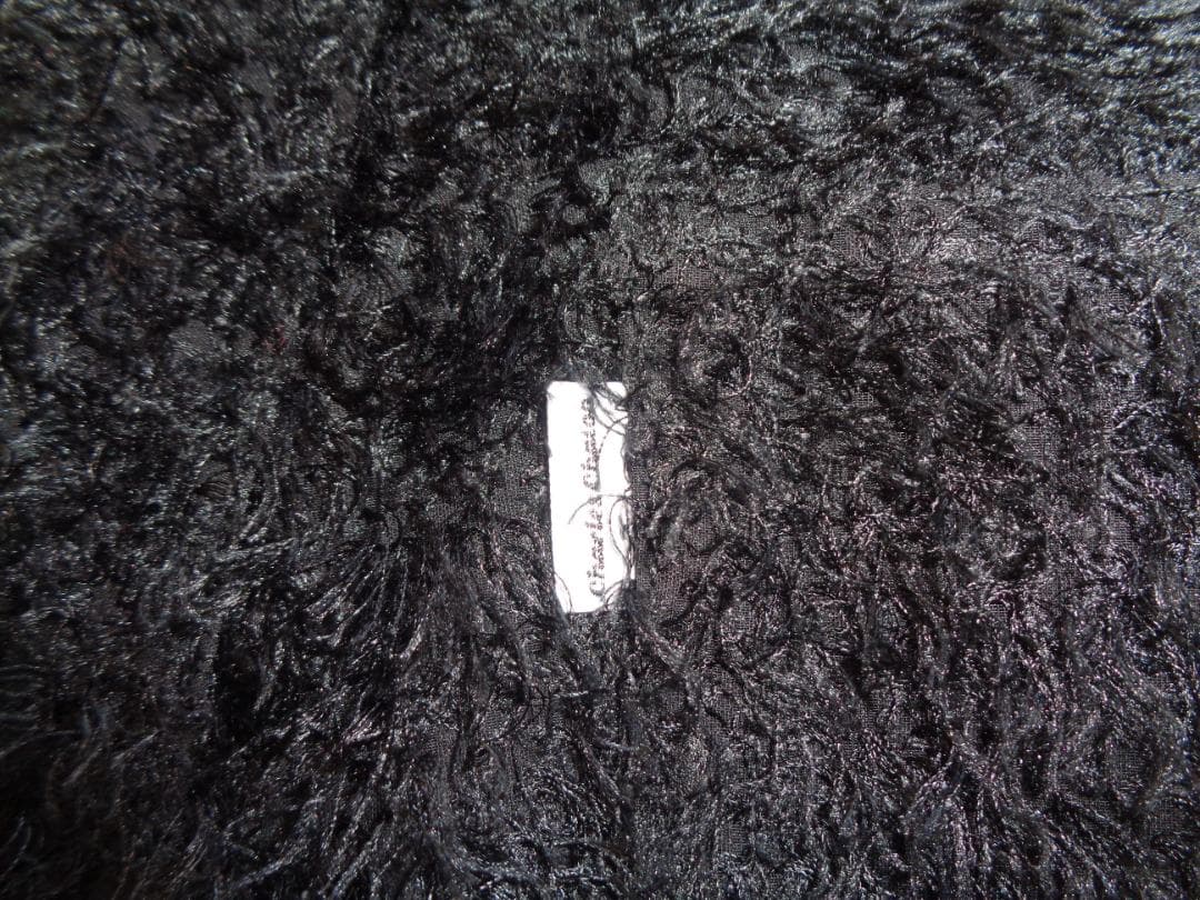 極美品 Charles Chaton mimic pants 36 black