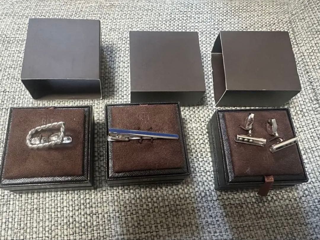 タテオシアン　カフス　ネクタイピン　セット