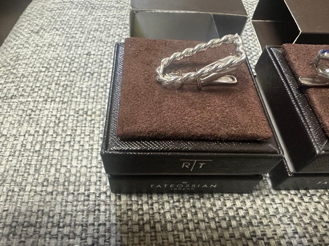 タテオシアン　カフス　ネクタイピン　セット