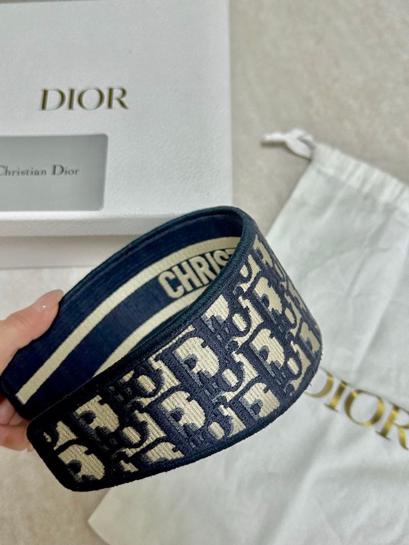 Dior オブリーク カチューシャ