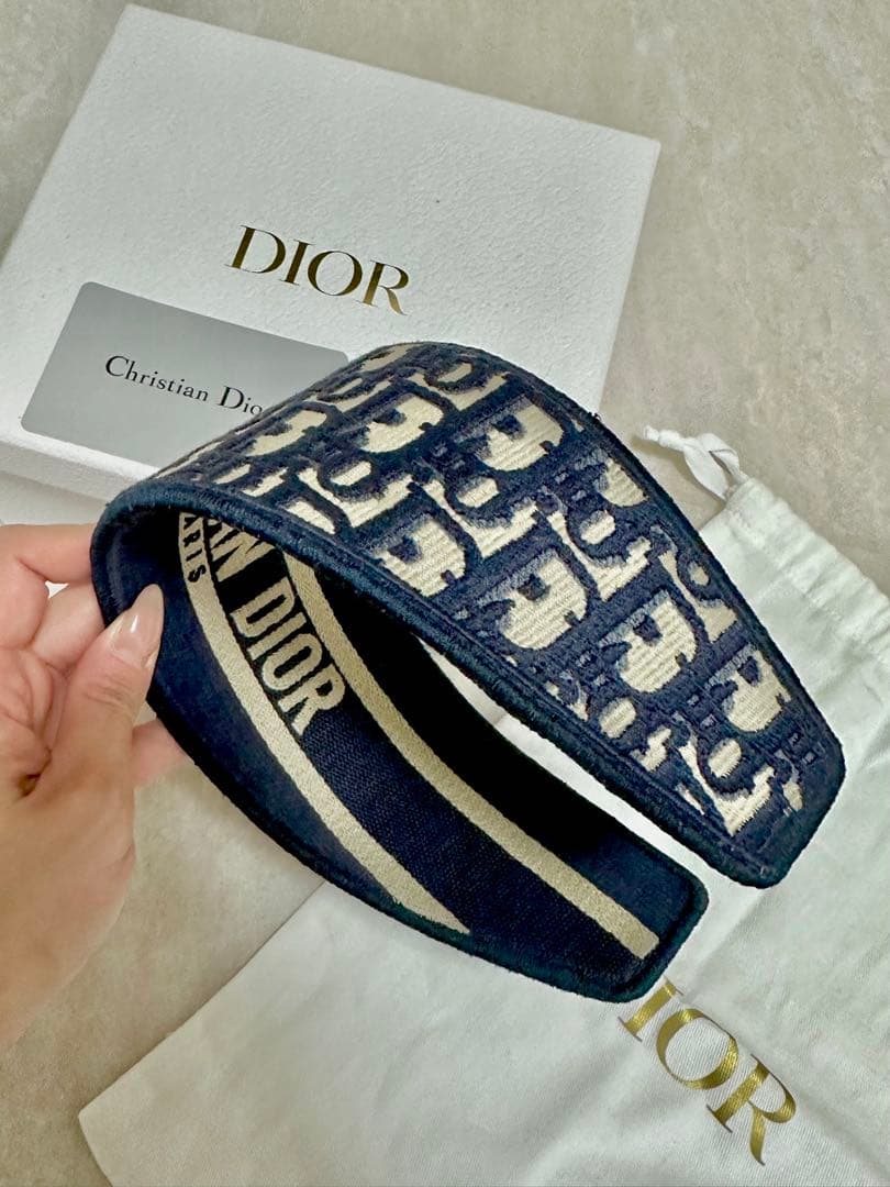 Dior オブリーク カチューシャ