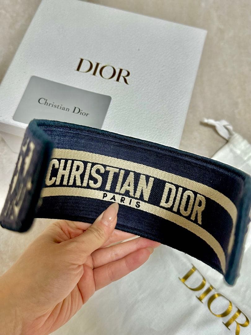 Dior オブリーク カチューシャ