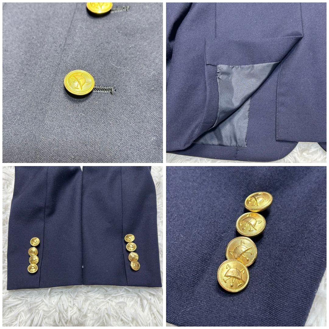 【美品】ラルフローレン フォーマル スーツ キッズ 110 金ボタン 卒服