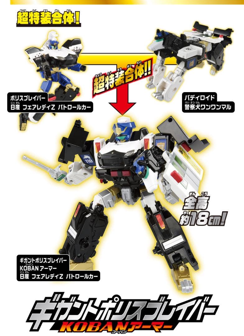 トミカ　ギガントポリスブレイバーDXセット　KOBANアーマー　新品未開封