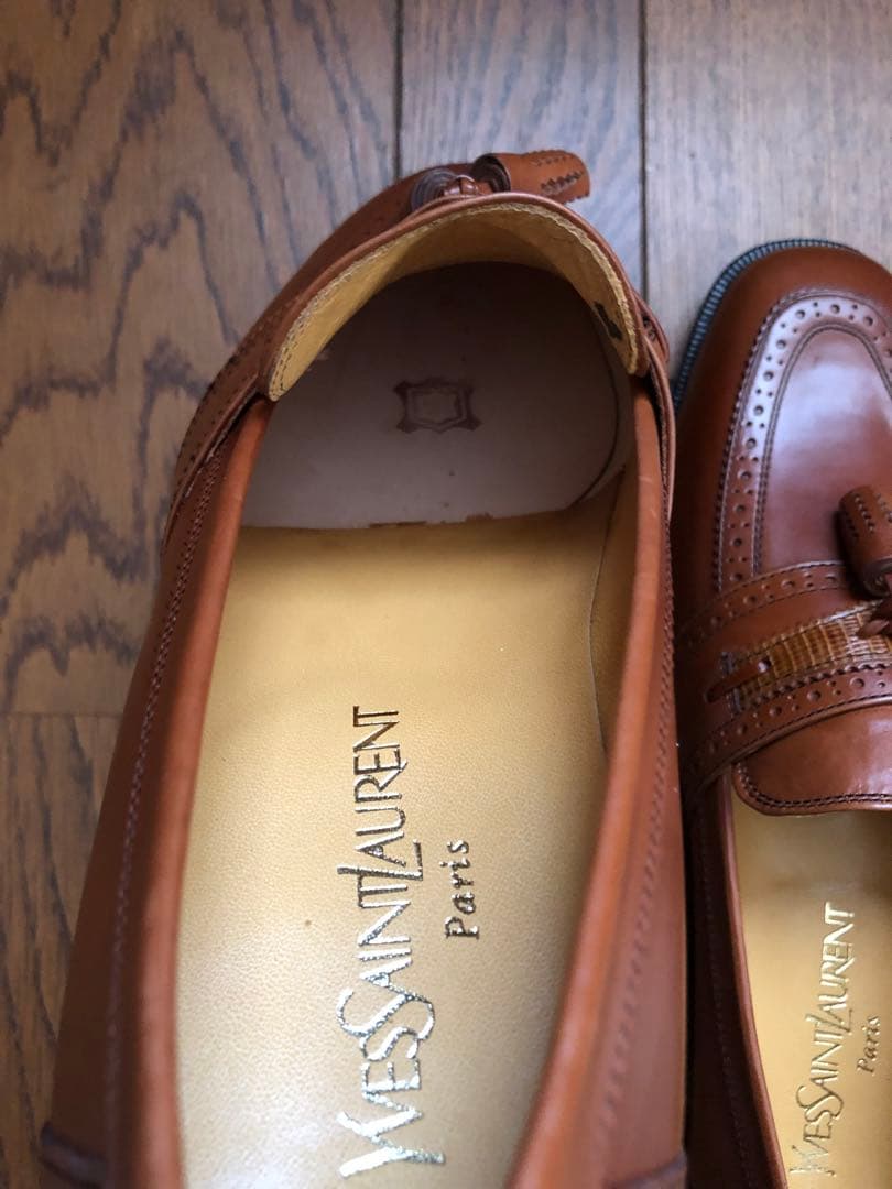 YVES SAINT LAURENT タッセルローファー 新品 26.０㎝