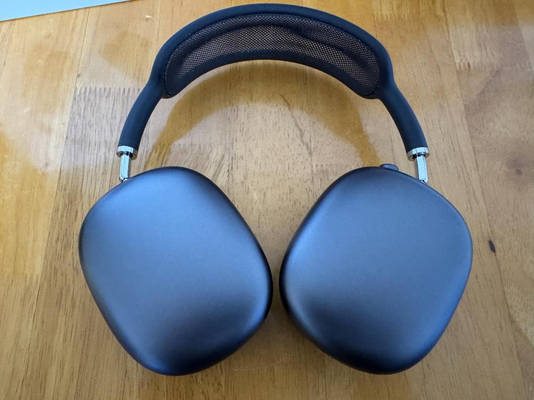 美品 Apple AirPods Max イヤーパッド新品 スペースグレイ