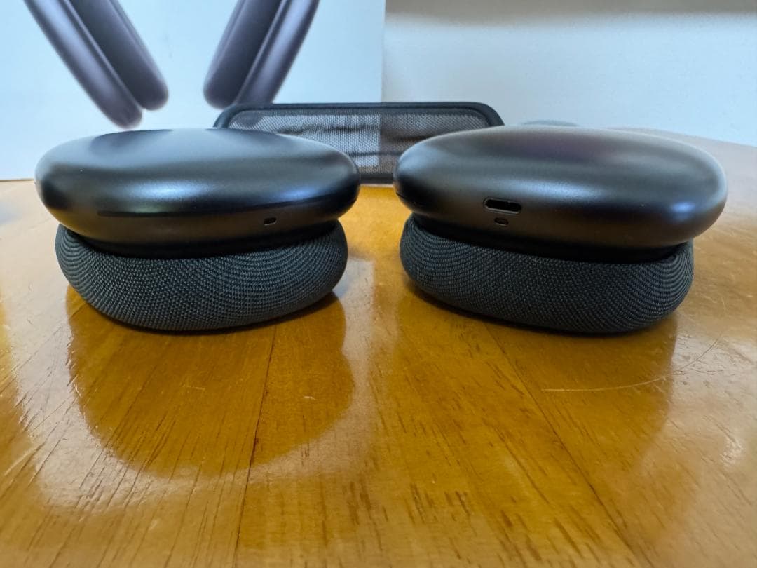 美品 Apple AirPods Max イヤーパッド新品 スペースグレイ