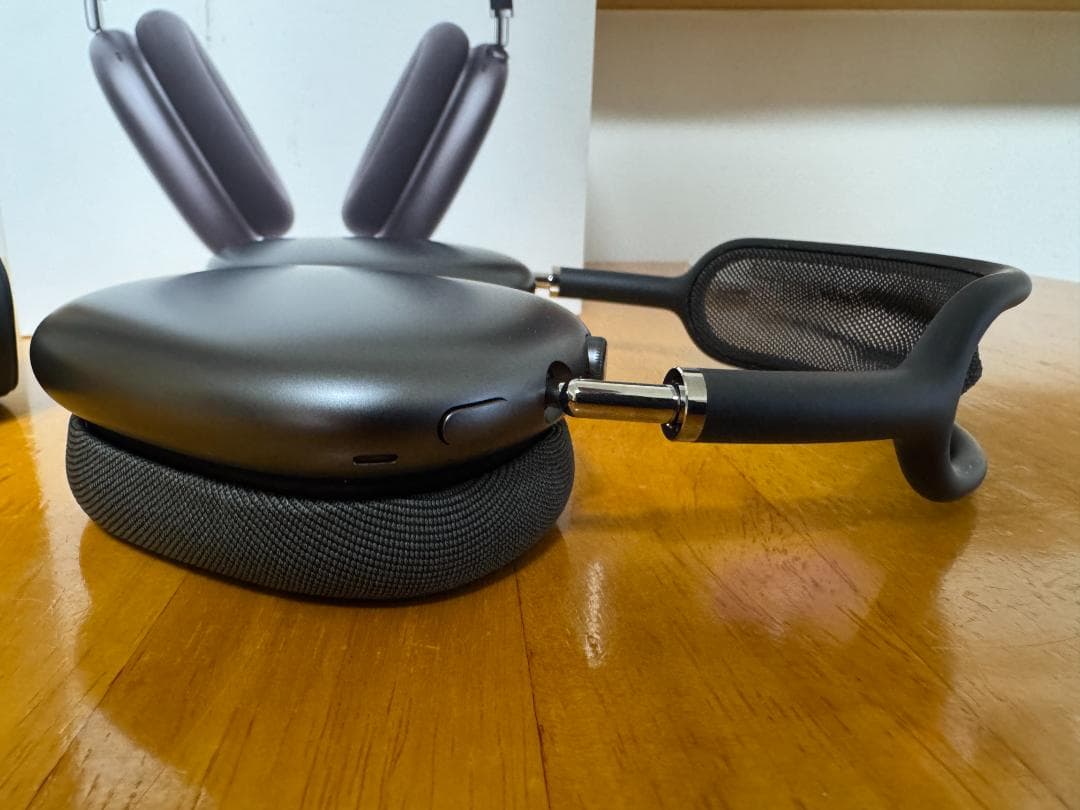 美品 Apple AirPods Max イヤーパッド新品 スペースグレイ