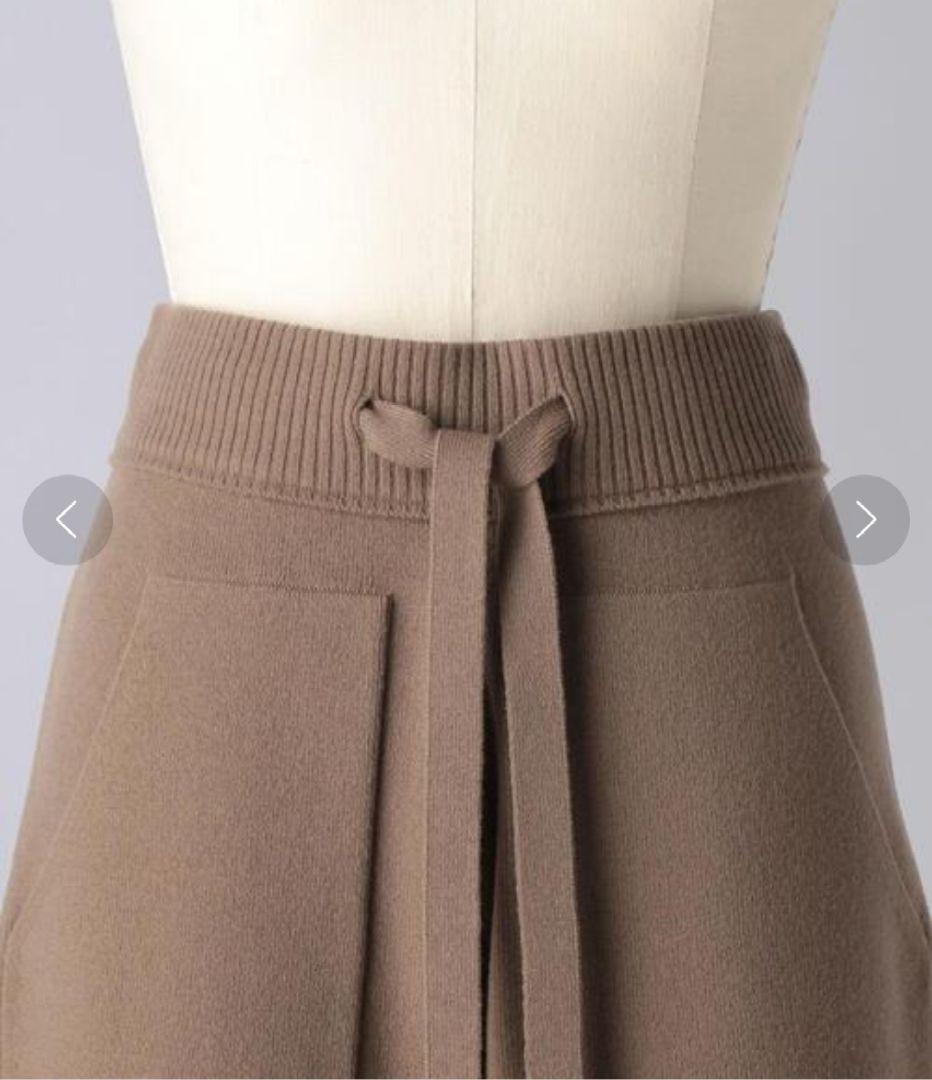 BLAMINK ブラミンク/ウールカシミヤ　12G ニットパンツ　/36