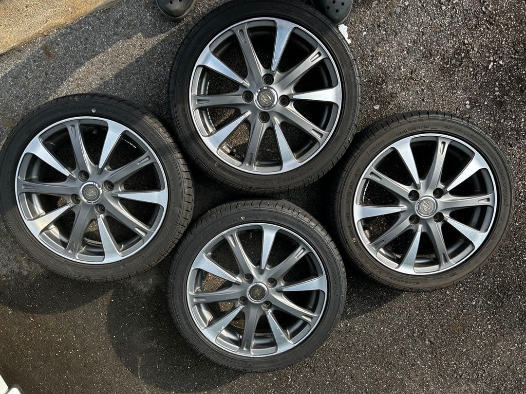 15インチ ホイールセット グッドイヤータイヤ付き１６５／50r１５